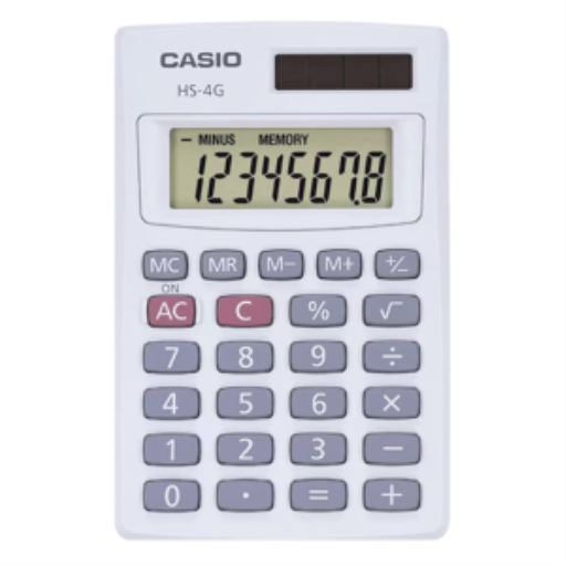 Calculatrice compacte Casio HS-4G