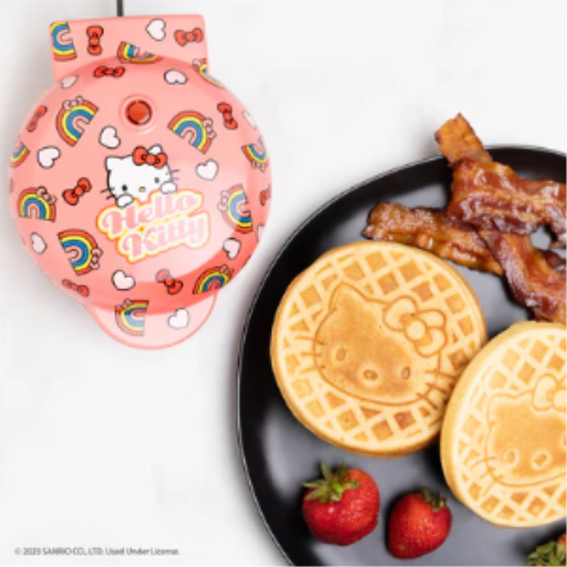 Mini-gaufrier Hello Kitty — 4 po