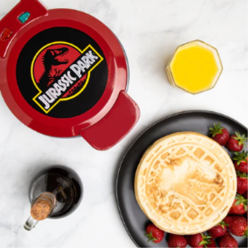 Gaufrier Jurassic Park — logo T-Rex, 7 po