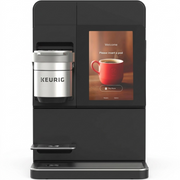 High-resolution hero shot of the Keurig K4500 commercial brewer, showing its touchscreen and 'KEURIG' brew group on a clean white background.