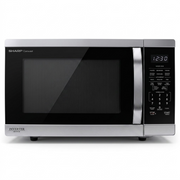 Sharp SMC1464KSC Countertop Microwave Inverter Technology Stainless Steel