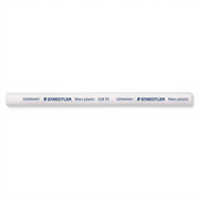 High-resolution hero shot of the STAEDTLER 528-55-02 white eraser core refill, centered on white background.