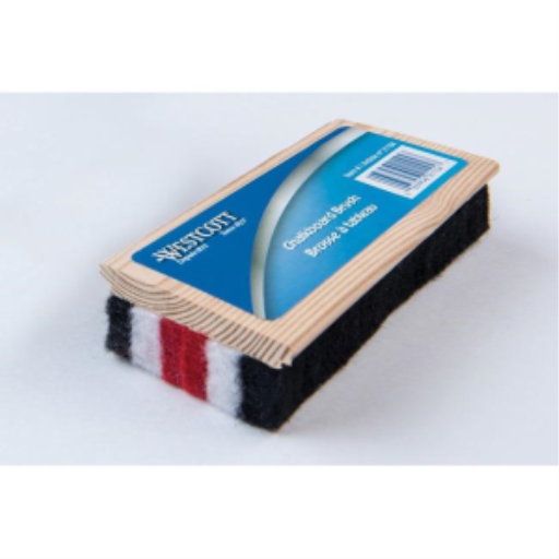 Brosse à tableau Westcott — feutres rouge, blanc et bleu (21104)