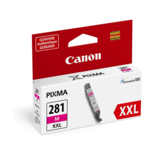 Cartouche d’encre Canon CLI-281XL — magenta, très haute capacité (1981C001)