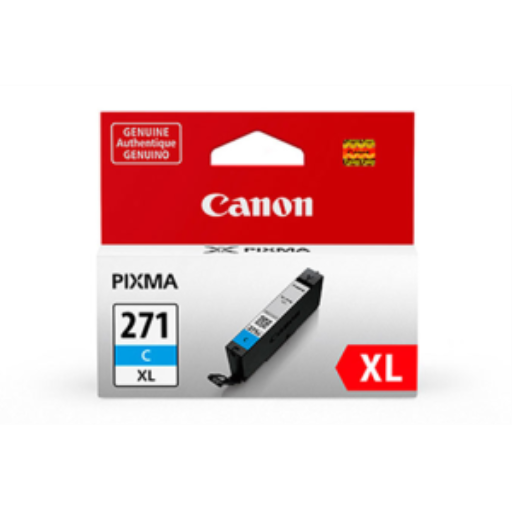 Cartouche d’encre Canon CLI-271XL — cyan, haute capacité (0337C001)