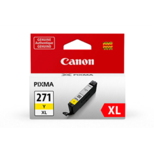 Cartouche d’encre Canon CLI-271XL — jaune, haute capacité (0339C001)