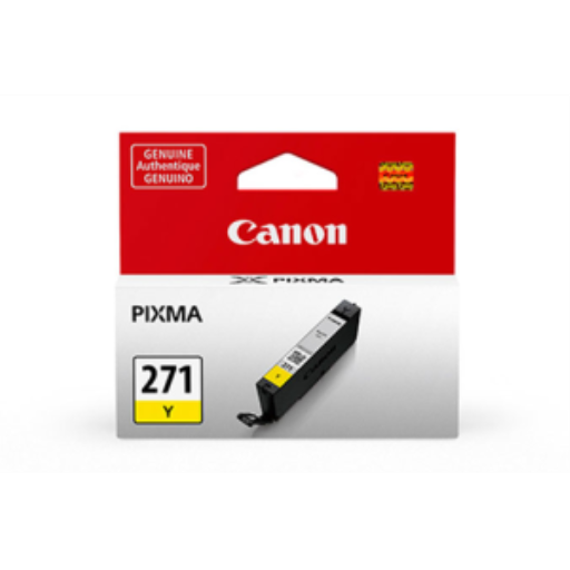 Cartouche d’encre Canon CLI-271 — jaune (0393C001)