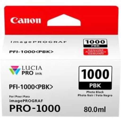 Cartouche d’encre Canon PFI-1000 — noir photo (0546C002)