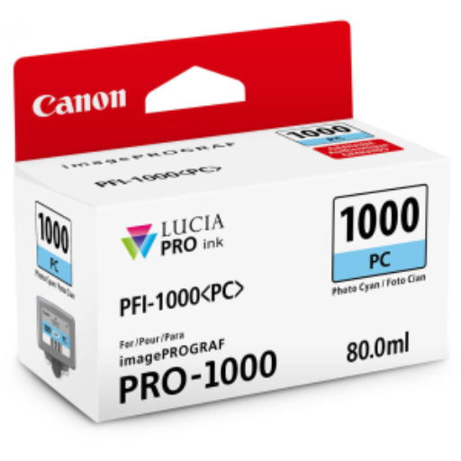 Cartouche d’encre Canon PFI-1000 — cyan photo (0550C002)