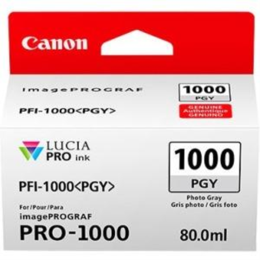 Cartouche d’encre Canon PFI-1000 — gris photo (0553C002)