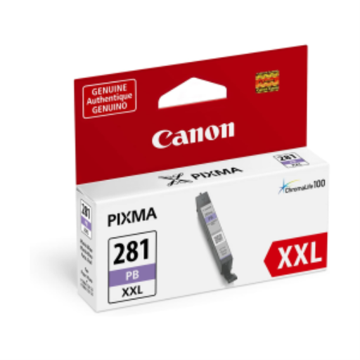 Cartouche d’encre Canon CLI-281XXL — bleu, extra haute capacité