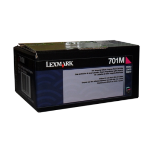 Toner Lexmark 70C10M0 — magenta, 1K pages, programme de retour