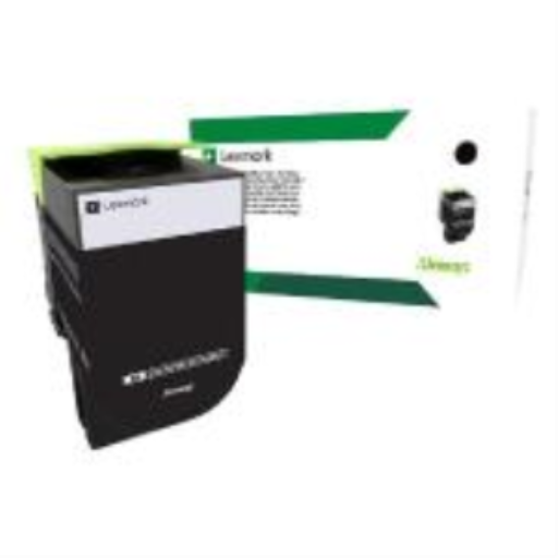Toner Lexmark 70C1HK0 — noir, 4K pages, programme de retour, pour CX410/510