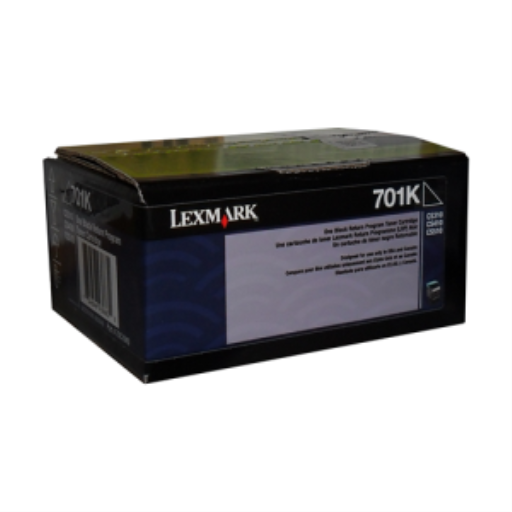 Toner Lexmark 70C10K0 — noir, 1K pages, programme de retour, pour CS/CX310/410/510