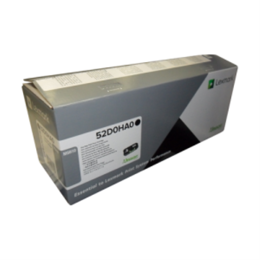 Toner Lexmark 52D0HA0 — noir, 25K pages, haute capacité, pour MS710/810