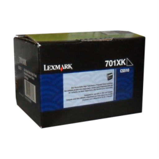 Toner Lexmark — noir — compatible Lexmark CS510, Lexmark CX510, 8K pages, programme de retour, 70C1XK0
