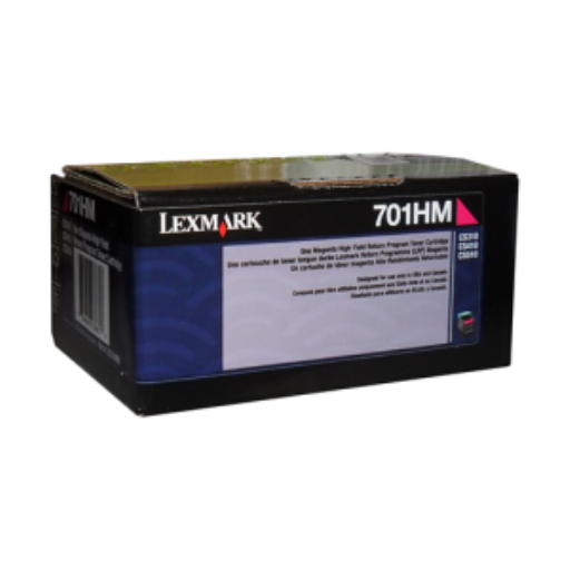 Toner Lexmark — magenta — compatible Lexmark CS310, Lexmark CS410, Lexmark CS510, Lexmark CX410 et plus, 3K pages, programme de retour, 70C1HM0