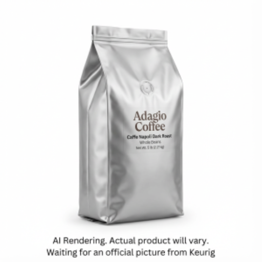 Café en grains Adagio Napoli — torréfaction foncée, 5 lb