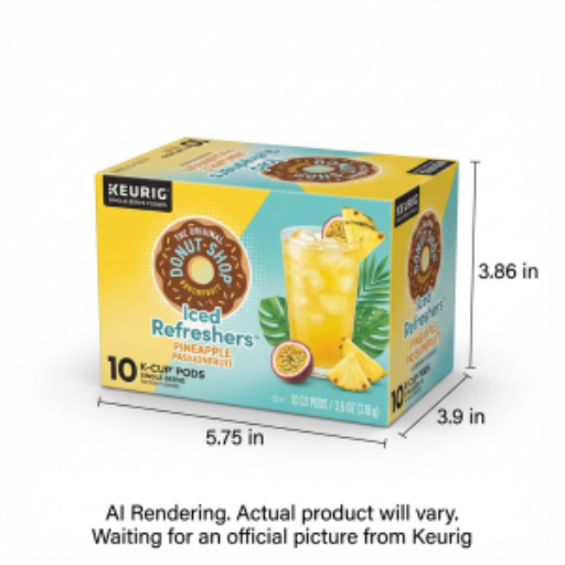 Capsules K-Cup Donut Shop — boisson rafraîchissante à l’ananas, 10 unités