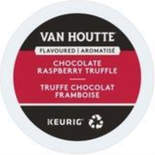 Capsules K-Cup Van Houtte — truffe chocolat-framboise, torréfaction légère