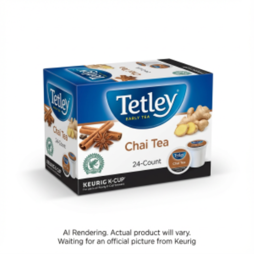 Capsules K-Cup Tetley — thé chai, 24 unités