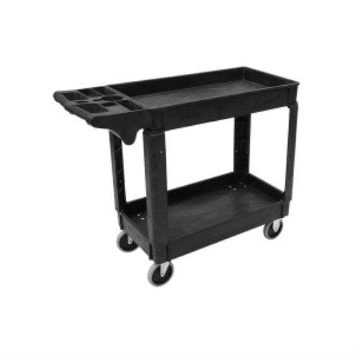 Chariot utilitaire à rebord robuste — moyen, 40,7 x 16,9 x 33,5 po