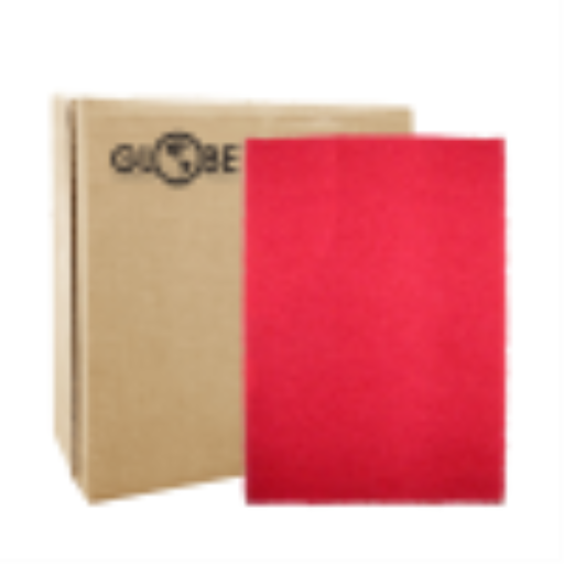 Tampon de plancher pour polissage — 14 po, rouge