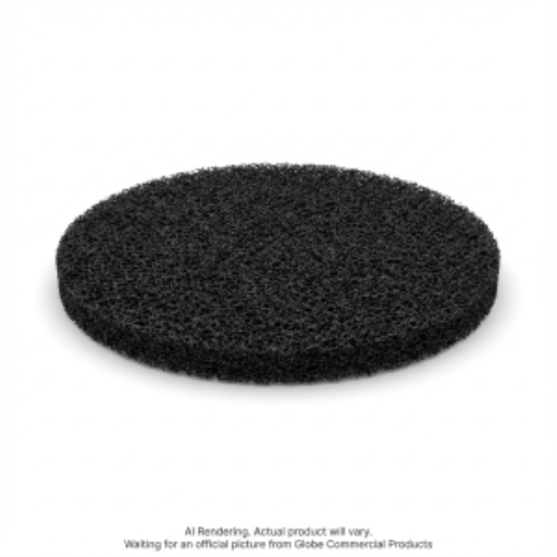 Tampon de plancher pour entretien — 21 po, noir