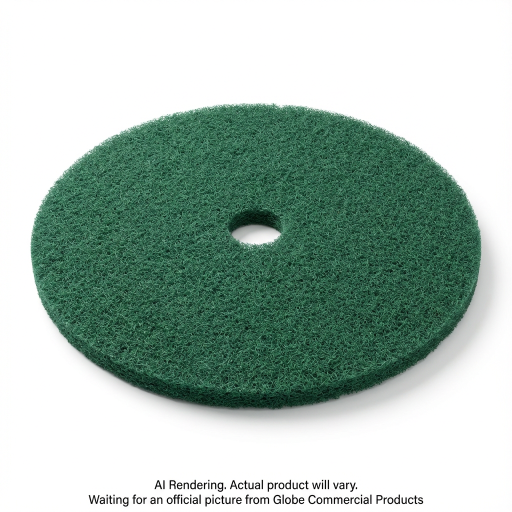 Tampon de plancher pour entretien — 18 po, vert