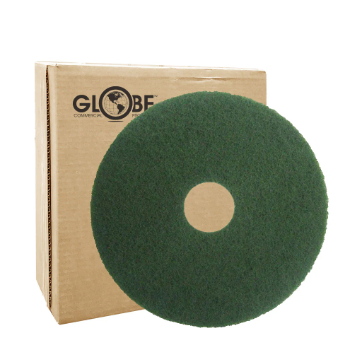 Tampon de plancher pour entretien — 20 po, vert