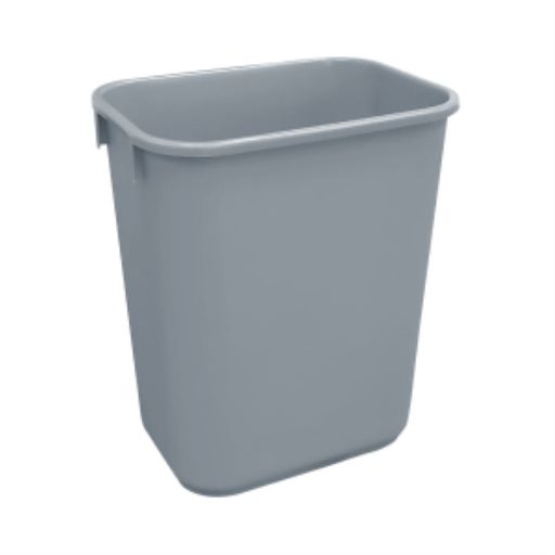 Poubelle — 39 L, gris