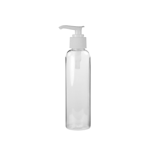 Bouteille à désinfectant avec pompe — 500 ml, transparent