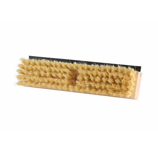 Brosse à récurer avec Squeegee — 12 po, fibre naturelle