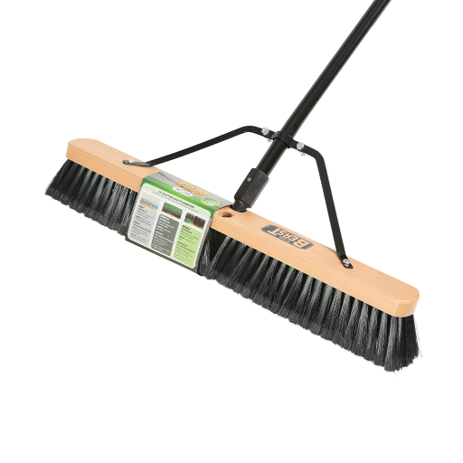 Manche de nettoyage — 24 po, bois, métal
