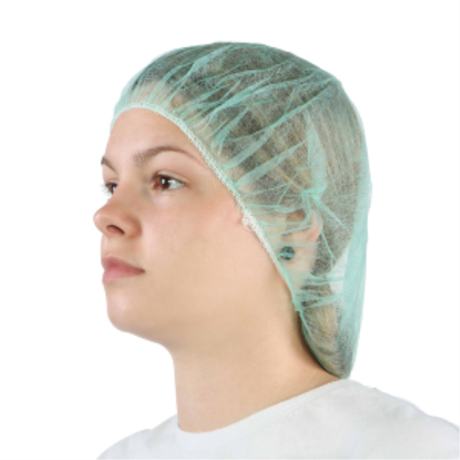 Filets à cheveux bouffants — vert, 24 po (100 unités)