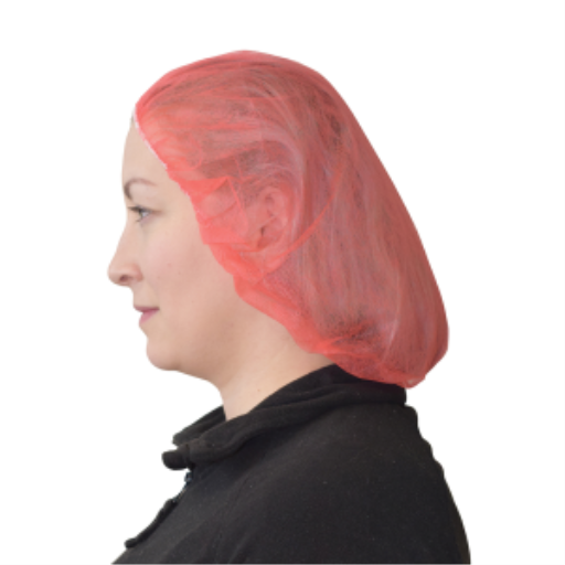 Filets à cheveux bouffants — rouge, 21 po