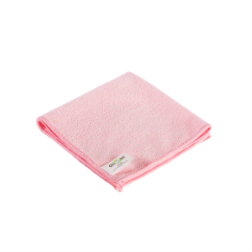 Chiffon en microfibre — 16 x 16 po, rose, 10 unités
