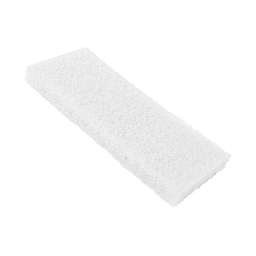 Tampons utilitaires Globe — blanc, 4 x 10 po (5 unités)