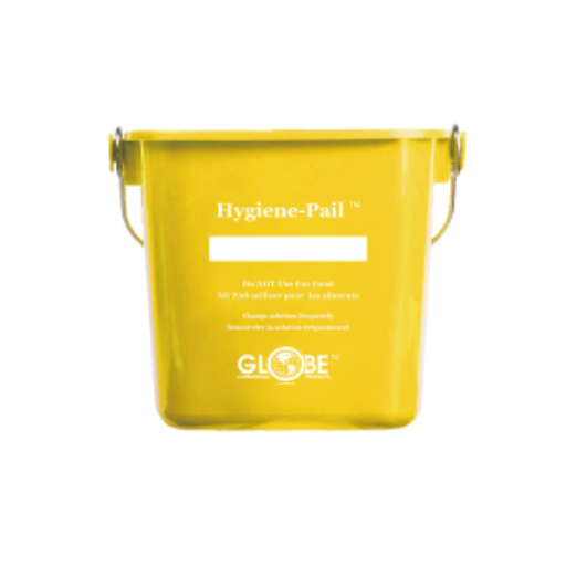 Seau d’assainissement Globe — 3 pintes, jaune