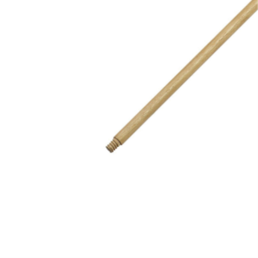 Manche en bois laqué fileté Globe — 60 po