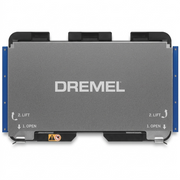 High-resolution centered photo of the Dremel 3D40-FLX Build Plate on a pure white background.