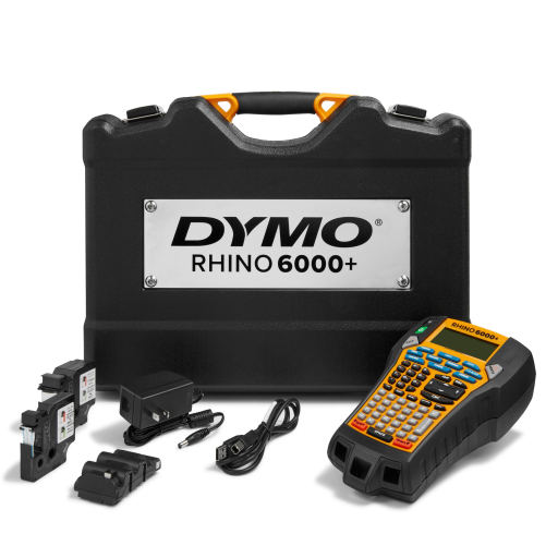 Étiqueteuse industrielle DYMO Rhino 6000 — kit avec étui rigide