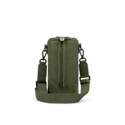 Bugatti Rick Ross Champagne Bag in PU Grit Green.