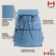 PD Matrix Image 6: Operational callouts for the Bugatti Rick Ross Backpack in blue.