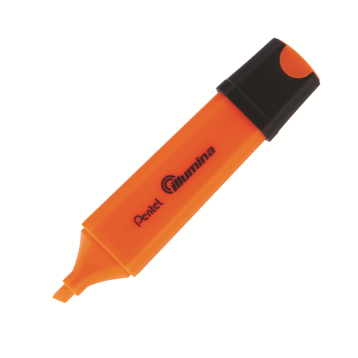 Surligneur liquide Illumina Pentel — encre orange