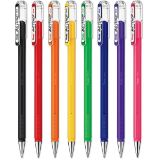 Stylo gel Mattehop Pentel — 1,0 mm, 8 douzaines (96 unités)