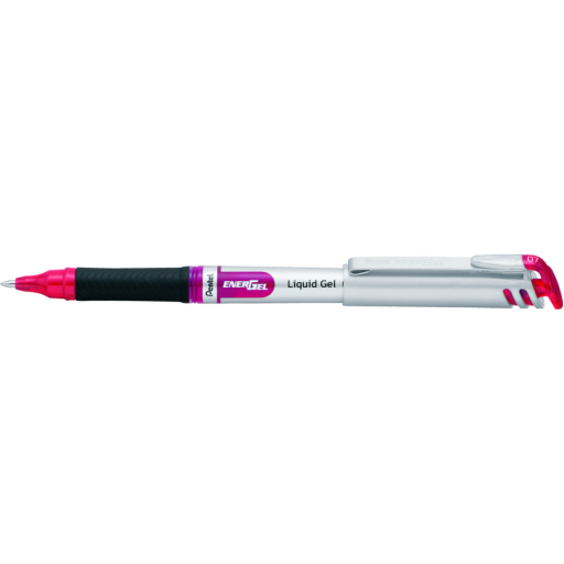 Stylo gel EnerGel Pentel — 0,7 mm, encre rouge