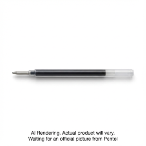 Recharge d’encre Pentel — 1,0 mm, encre noire, 2 unités