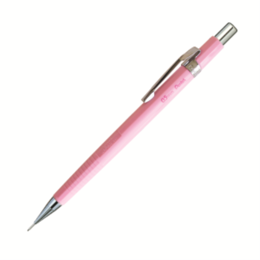 Porte-mine Pentel P200 — 0,5 mm, corps rose
