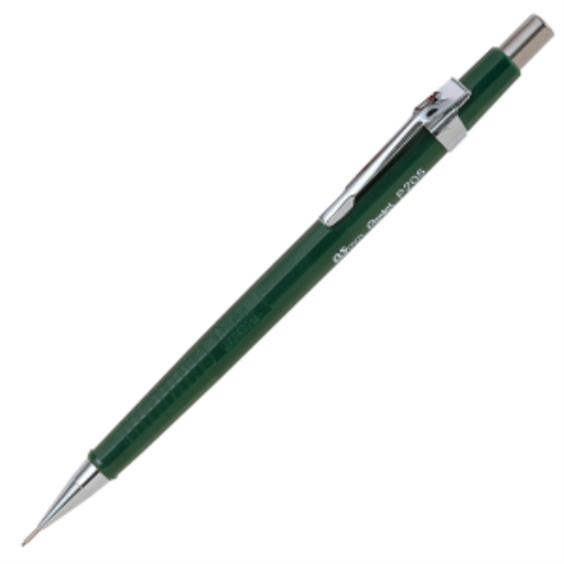 Porte-mine Pentel P200 — 0,5 mm, corps vert